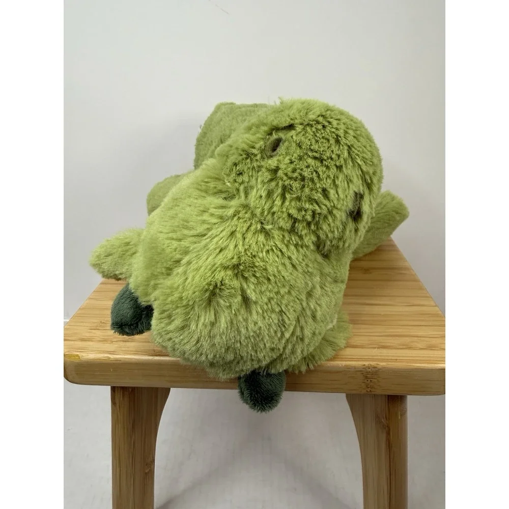 Carters Green Dragon Plush Wings Baby Lovey Nursery Toy 12
